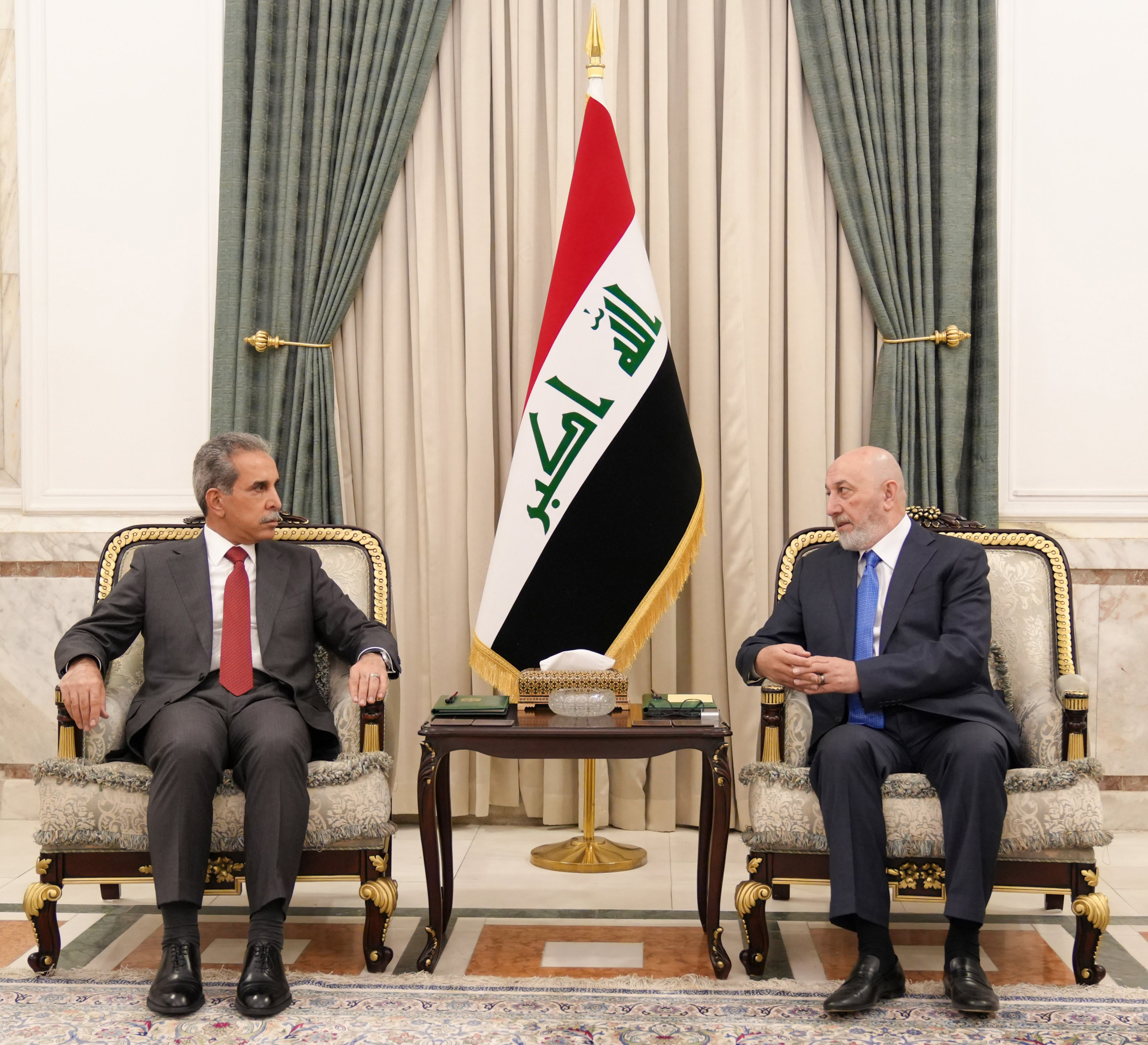 زيدان وآميدي يؤكدان ضرورة الإسراع بتشكيل الحكومة الجديدة