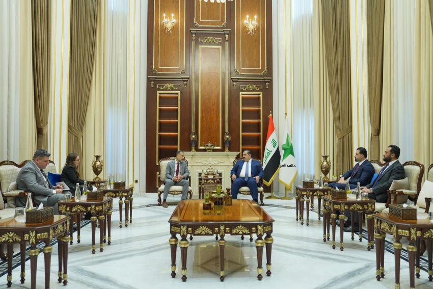 السامرائي وسفير بريطانيا يؤكدان دعم الاستقرار وإكمال تشكيل الحكومة