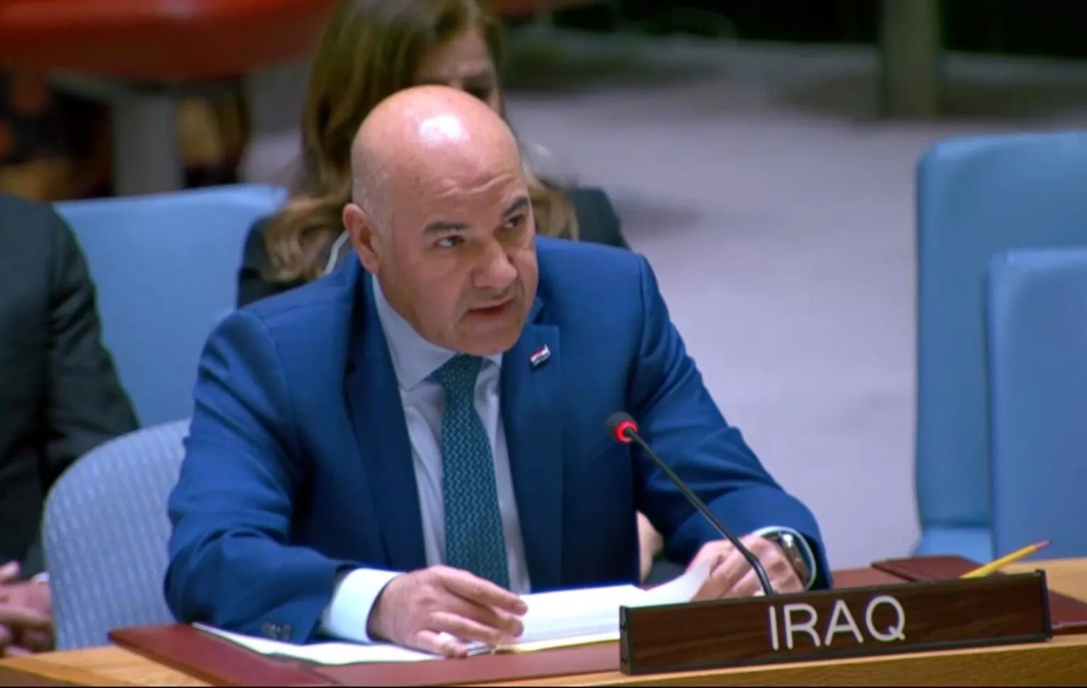 Iraq Reaffirms Commitment to International Navigation in Hormuz at UN Security Council