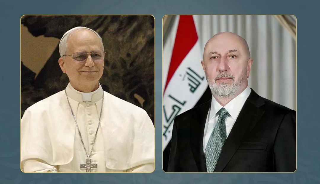 بابا الفاتيكان يعرب عن ثقته بأن يمن الله على العراقيين جميعا بالبركة والازدهار والسلام