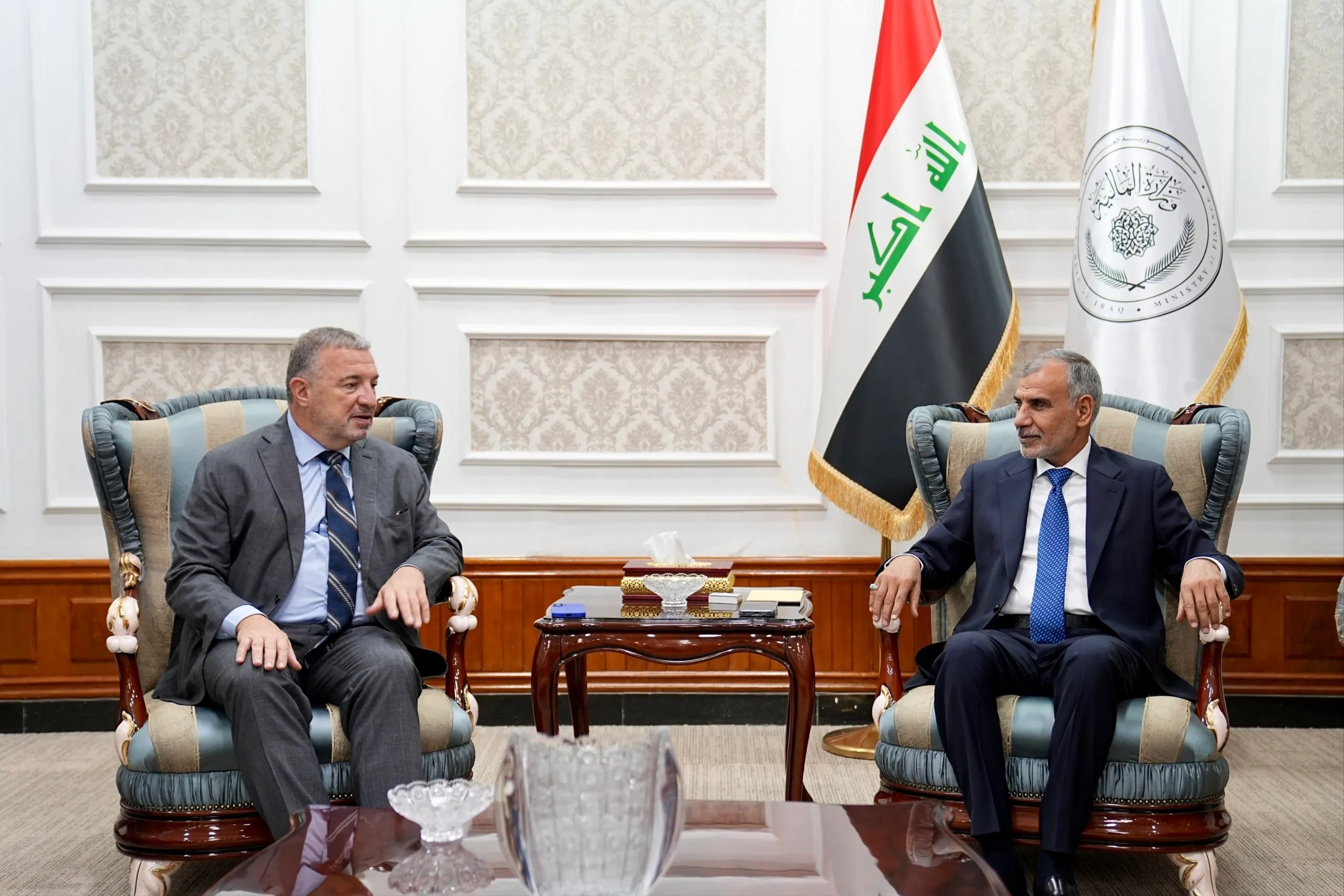 وزير المالية يبحث مع البنك الدولي دعم إعداد موازنة العراق وتعزيز الإصلاحات