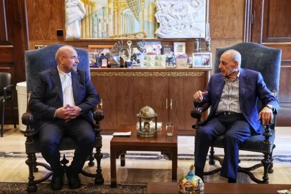 بري وقاليباف يؤكدان ضرورة إلزام إسرائيل بإنهاء الحرب والانسحاب من الأراضي اللبنانية