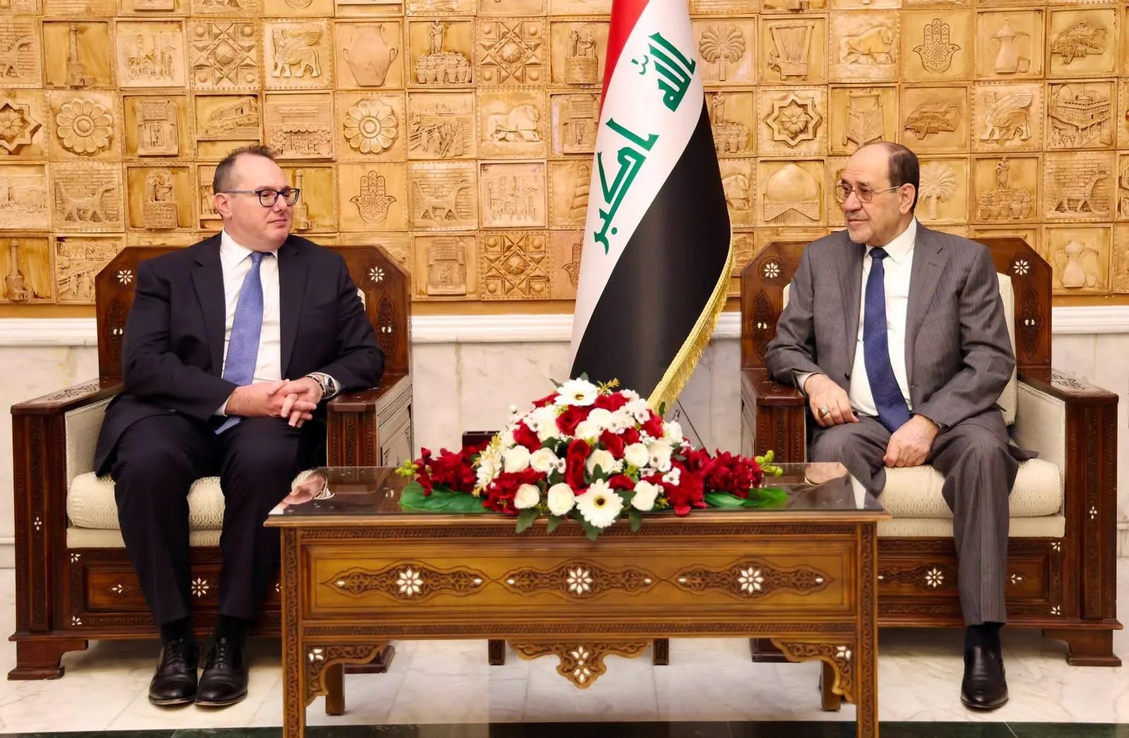 المالكي للقائم بأعمال السفارة الأمريكية: الدولة المرجع الأساسي للملفات الأمنية والعسكرية
