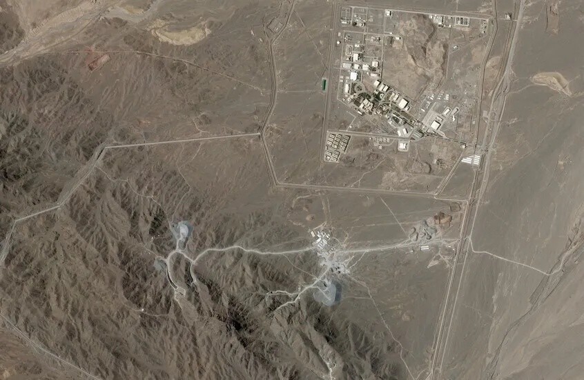 Satellite Images Reveal Iran Blocking Access to "Jabal al-Fass" Nuclear Site Near Natanz Following Trump's Threats