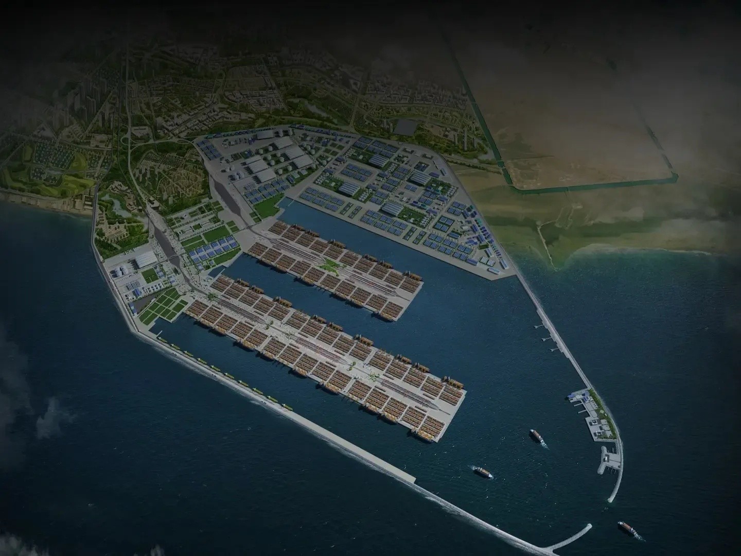 Ministry of Transport: Grand Faw Port Nears Trial Operation, Development Road Reaches 90% Completion