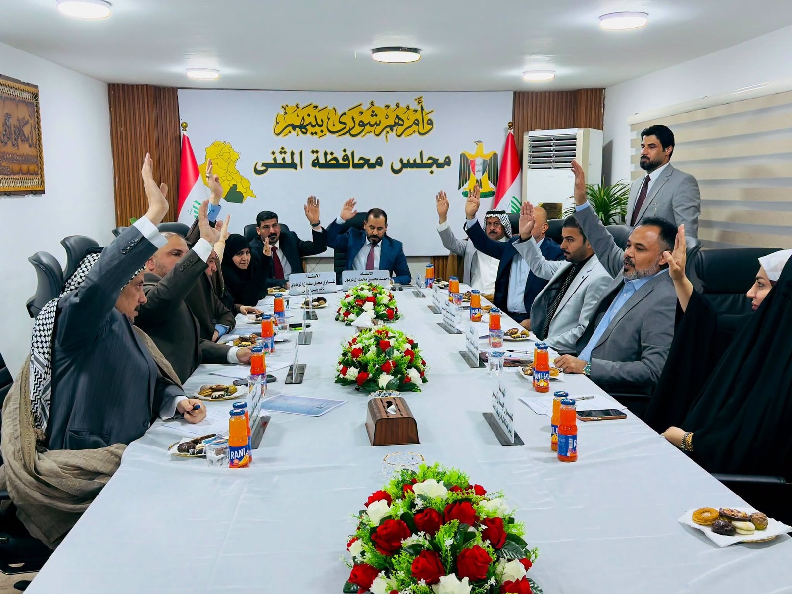 مجلس محافظة المثنى يعتمد استقالة العتابي ويختار الحساني بديلاً عنه