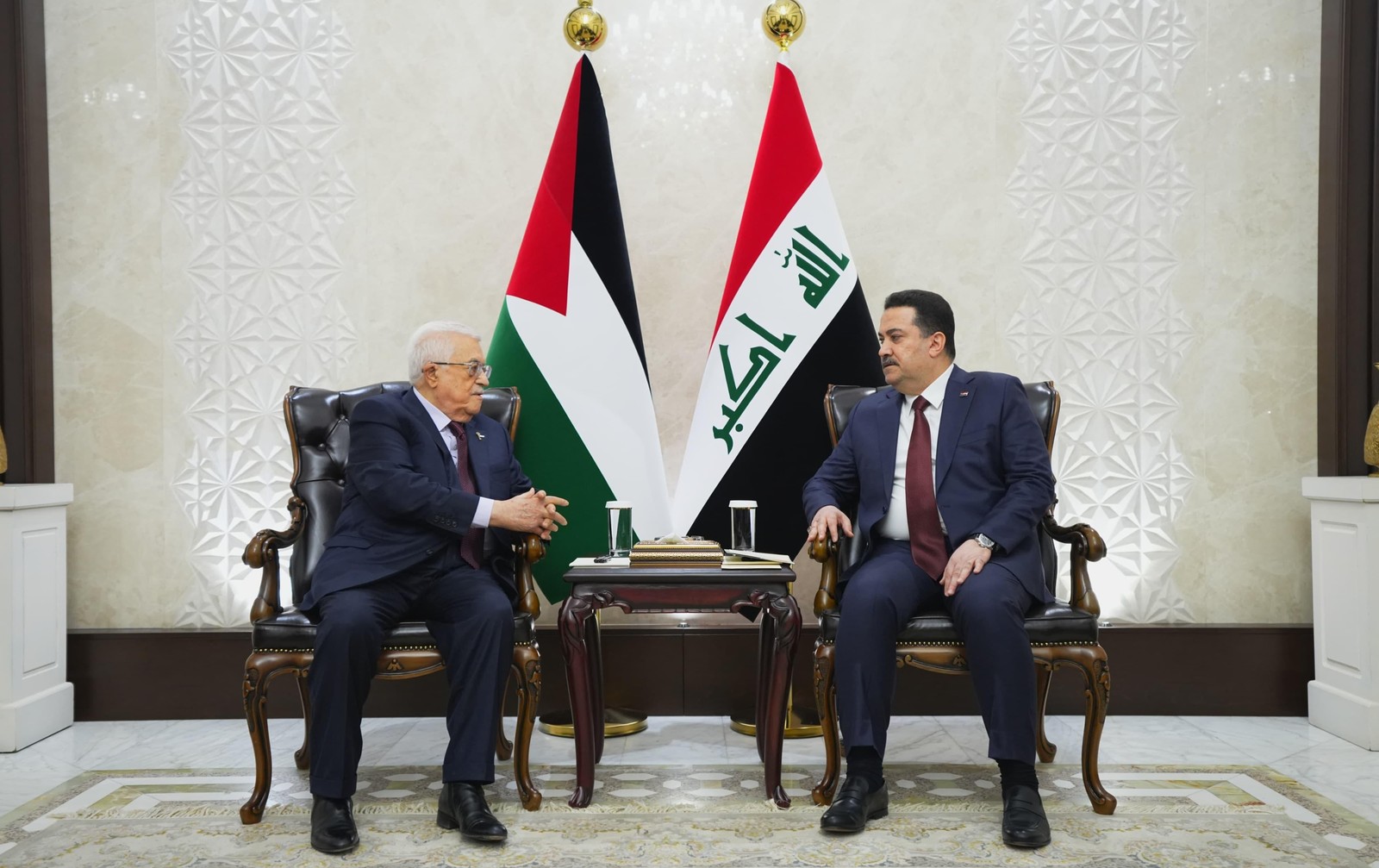 Palestinian President Commends Sudanese Leader's Ongoing Support for Palestine